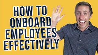 How To Onboard Employees Orientation Checklist [upl. by Ambrosine]