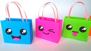 Como Hacer MINIBOLSAS KAWAii ORIGAMI DE PAPEL DIY  BOLSITAS DE REGALO ORIGAMI [upl. by Aekahs631]