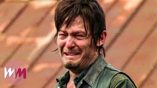 Top 10 Most Emotional Moments on The Walking Dead [upl. by Elwira]