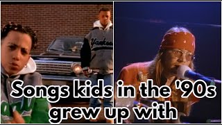 100 Songs Kids in the 90s Grew Up with [upl. by Anaibaf]