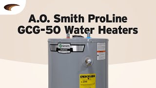 AO Smith ProLine GCG50 Water Heater [upl. by Leuqar]