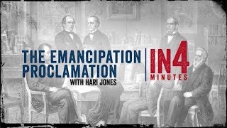 The Emancipation Proclamation The Civil War in Four Minutes [upl. by Noived]