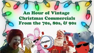 Volume 1 An Hour of Vintage Christmas Commercials from the 70s 80s and 90s [upl. by Adhern198]