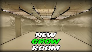 Building an AUTOMATED INDOOR GROW ROOM part 1 [upl. by Caralie700]