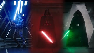 Kenobi Vader amp Luke Hallway Scene [upl. by Delano]