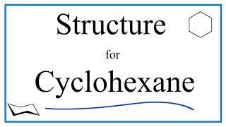 Structural Formula for Cyclohexane and molecular formula [upl. by Loferski]