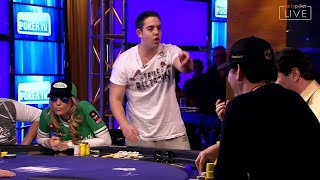 Luke Schwartz Goes Loco  Poker Legends  Premier League Poker  partypoker ClassicHands [upl. by Vivica]