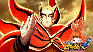 NSUNS4  Naruto Baryon Mode Showcase [upl. by Melquist]