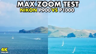 Nikon P900 vs P1000 Max Zoom Test  The Island [upl. by Anitnelav]