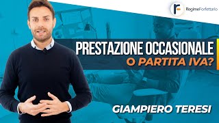 Prestazione Occasionale o Partita IVA [upl. by Evanthe]