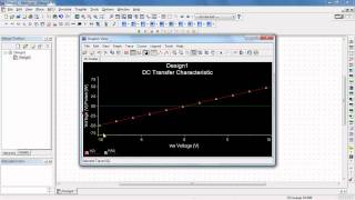 NI Multisim DC Sweep Analysis [upl. by Irrep]