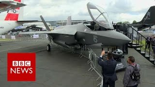 Up close and personal with the F35 jet  BBC News [upl. by Joly]