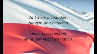 Polish National Anthem  quotJeszcze Polska Nie Zginęłaquot PLEN [upl. by Hirst]