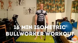 Bullworker 16 min workout  isometrisches Ganzkörpertraining  isometric full body routine [upl. by Derian]