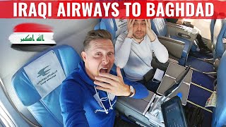 STRANGE FIRST CLASS ON IRAQI AIRWAYS TO BAGHDAD [upl. by Ayo]