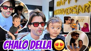 Della With Ruhaan  What A Day ❤️ Proof ke saath 😜😂 Shoaib Ibrahim  vlog [upl. by Samtsirhc]