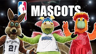 All 30 NBA Team Mascots Ranked [upl. by Issie]