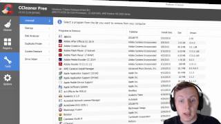 CCleaner Wiping free space [upl. by Llesig645]