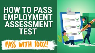 How to Pass Employment Assessment Test IQ and Aptitude Questions amp Answers [upl. by Culliton]