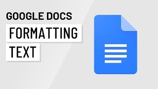 Google Docs Formatting Text [upl. by Maite]