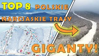 TOP 8 NAJDŁUŻSZE POLSKIE STOKI NARCIARSKIE SKI TRIPS [upl. by Gerhan676]