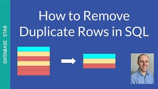 SQL Remove Duplicate Rows A HowTo Guide [upl. by Casaleggio]