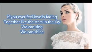 Polina Gagarina A Million Voices Russia 2015 Eurovision Song Contest Lyrics [upl. by Abla]