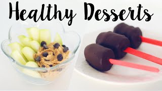 Best Healthy Desserts 5 Easy Recipes [upl. by Assyn436]