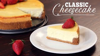 Classic Cheesecake Recipe  How Tasty Channel [upl. by Shaine]