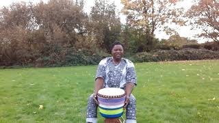 KUKU Rhythm  Beginners African Drumming Tutorial [upl. by Card]