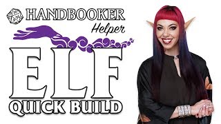 Handbooker Helper Elf Quick Build [upl. by Pizor]