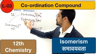 coordination compound  lec 03 Isomerism समावयवता by ashish sir [upl. by Branscum324]