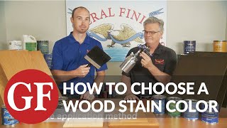 6 Steps To Choosing Wood Stain Colors  General Finishes [upl. by Renato]