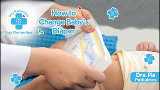 Ask a Pedia  How to Change Babys Diapers [upl. by Alphonse]