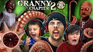 GRANDPA HOUSE GRANNY Chapter Two Sewer Creature FGTEEV INTENSE Gameplay [upl. by Carlstrom461]