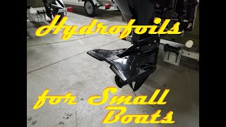 Hydrofoils for Small Boats [upl. by Eimirej]