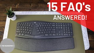 Logitech ERGO K860  Keyboard FAQs [upl. by Duky]