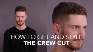 How to Cut and Style The Crew Cut [upl. by Adirf]