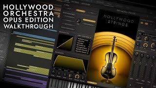 EastWest Hollywood Orchestra Opus Edition Walkthrough [upl. by Farrow970]