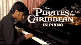 Pirates Of The Carribbean Soundtrack  Piano  Lydian Nadhaswaram [upl. by Aneerahs]