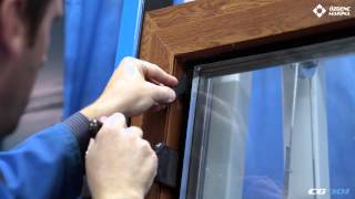 Window Glazing  Glass Installation  Station CG 301 [upl. by Atiuqes]