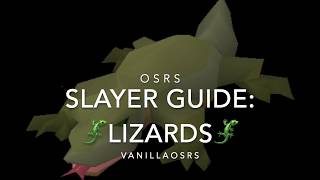 OSRS Lizard Slayer Task Guide 2019 [upl. by Lauzon]