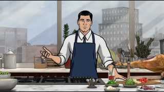 ARCHER  HOW TO ARCHER  DVD EXTRAS SEASON 03cookery with archer [upl. by Pennington]