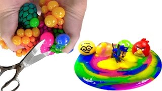 Whats Inside Stress Balls Full of Slime [upl. by Glori]