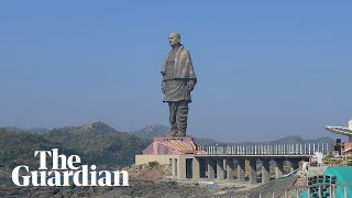 India unveils worlds tallest statue [upl. by Durrej]