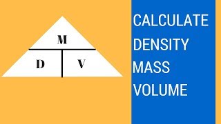 How to find density mass and volume [upl. by Dnalel]