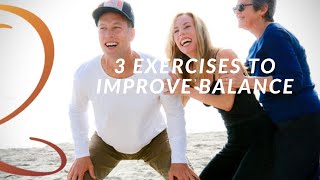 3 Simple Exercises to Improve Balance  How to Improve Balance for Seniors [upl. by Cordie]