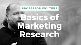 Basics of Marketing Research [upl. by Earahc]