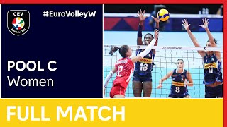 Slovakia vs Italy  CEV EuroVolley 2021 Women  Pools [upl. by Nuaj]