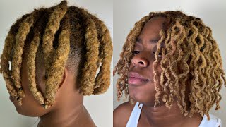 HOW TO GET CURLY DREADS  TWIST OUT [upl. by Tosch604]